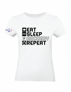Teeshirt Eat Sleep - Femme 2